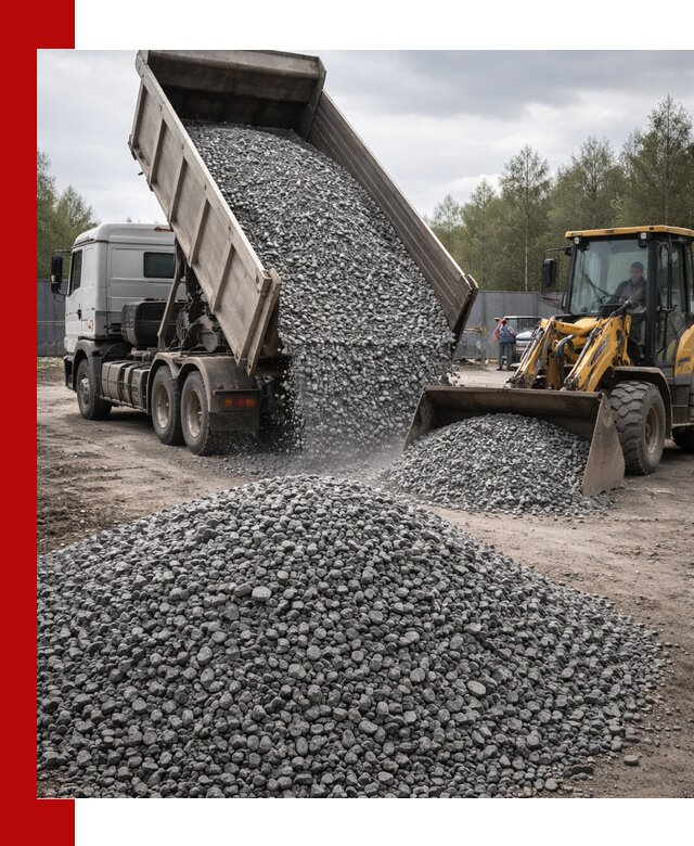 Доставка и продажа щебня гранитного в Королёве