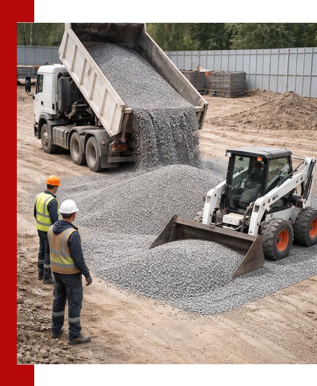 Доставка и продажа гранитного щебня фракции 0-5 в Королёве