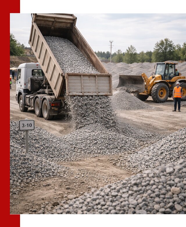 Гранитный щебень фракции 3–10: доставка и продажа в Королёве