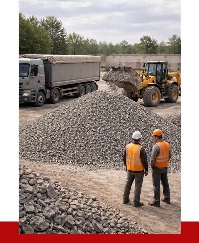 Гранитный щебень фракция 5-20 в Королёве от 4367 руб | ПРОНЕРУДКор