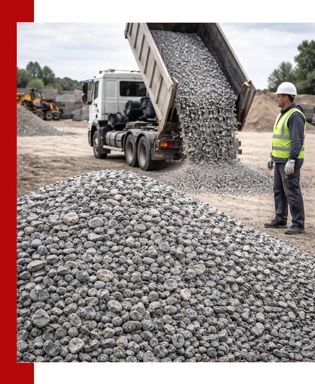 Доставка и продажа гранитного щебня фракции 5-20 в Королёве