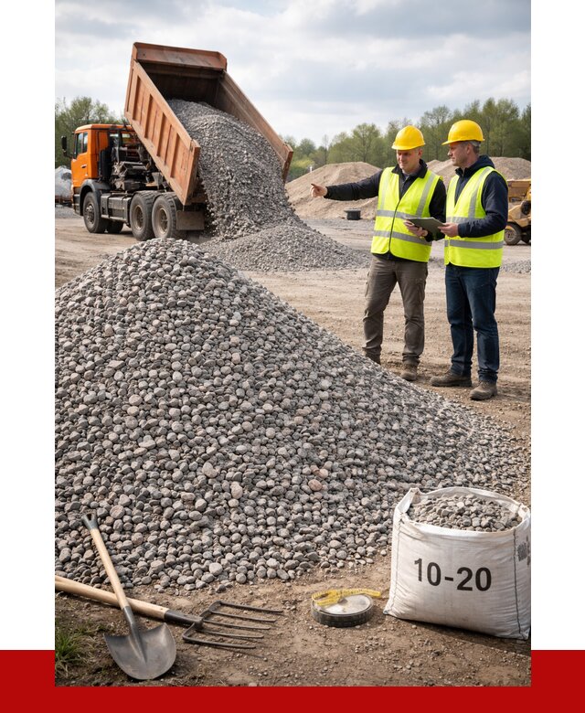 Гранитный щебень фракция 10-20 в Королёве от 4367 руб.|ПРОНЕРУДКор
