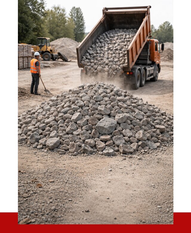 Гранитный щебень фракция 70-150 в Королёве от 1716 | ПРОНЕРУДКор