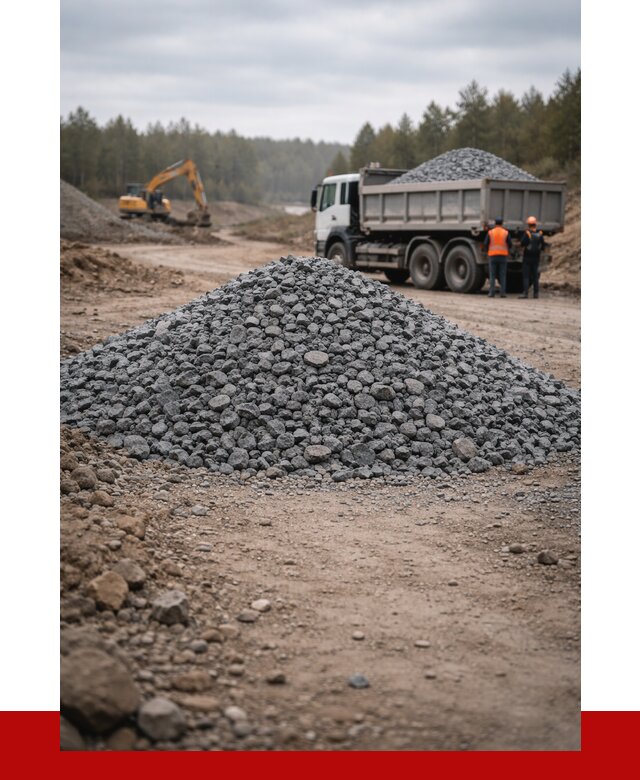 Щебень габбро диабаз фракция 40-70 в Королёве от 2287 р-ПРОНЕРУДКор