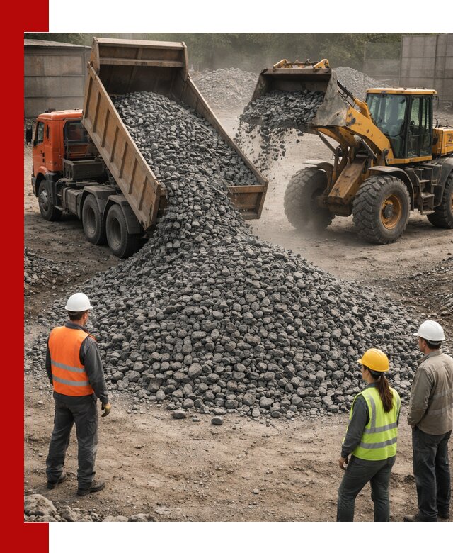 Щебень габбро-диабаз фракция 40–70 доставка в Королёве