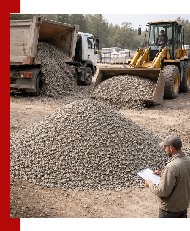 Гравийный щебень фракция 5–10 с доставкой в Королёве