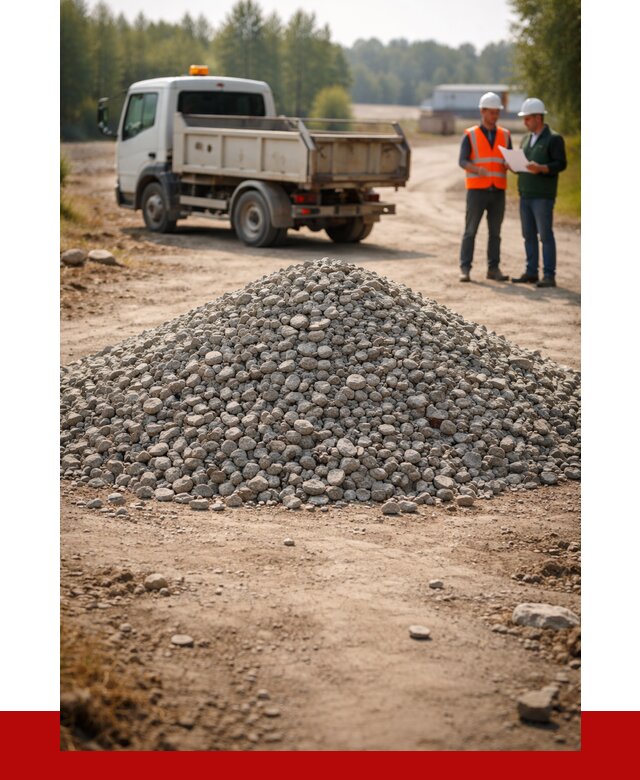 Гравийный щебень фракция 20-40 в Королёве от 1248 р. | ПРОНЕРУДКор