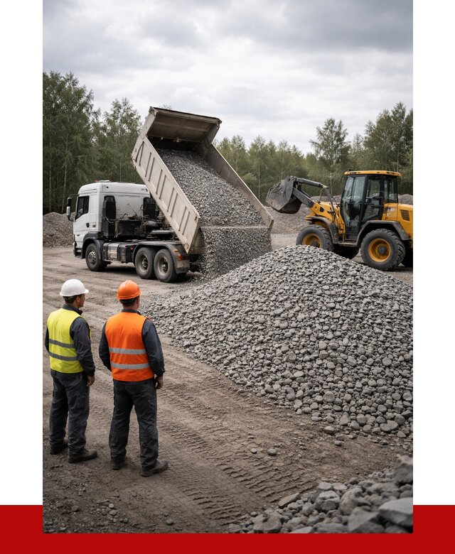 Гравийный щебень фракция 40-70 в Королёве от 9877р | ПРОНЕРУДКор