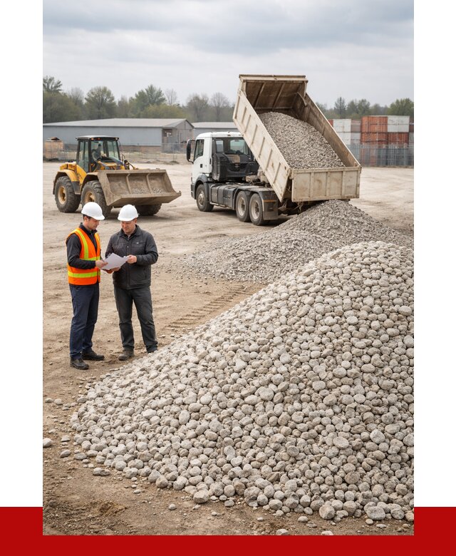 Известняковый щебень в Королёве от 1456 р. доставка | ПРОНЕРУДКор