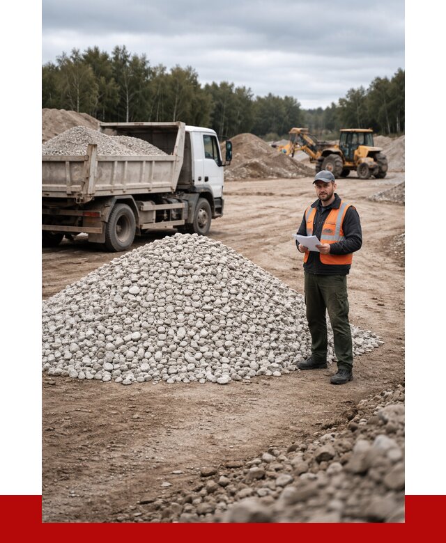 Доломитовый щебень в Королёве купить от 2287 р., ПРОНЕРУДКор