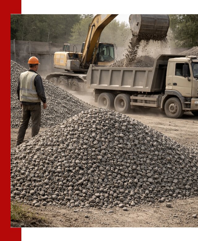 Шлаковый щебень фракция 5-20 с доставкой в Королёве