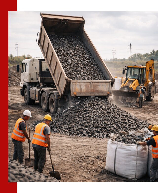 Шлаковый щебень фракция 40-70 с доставкой в Королёве