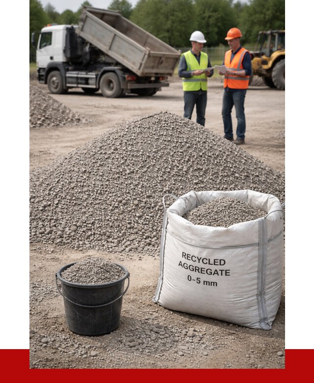 Вторичный щебень фракция 0-5 в Королёве от 1664 р. ПРОНЕРУДКор