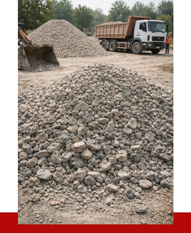 Вторичный щебень фракция 20-40 в Королёве от 2287 р ПРОНЕРУДКор