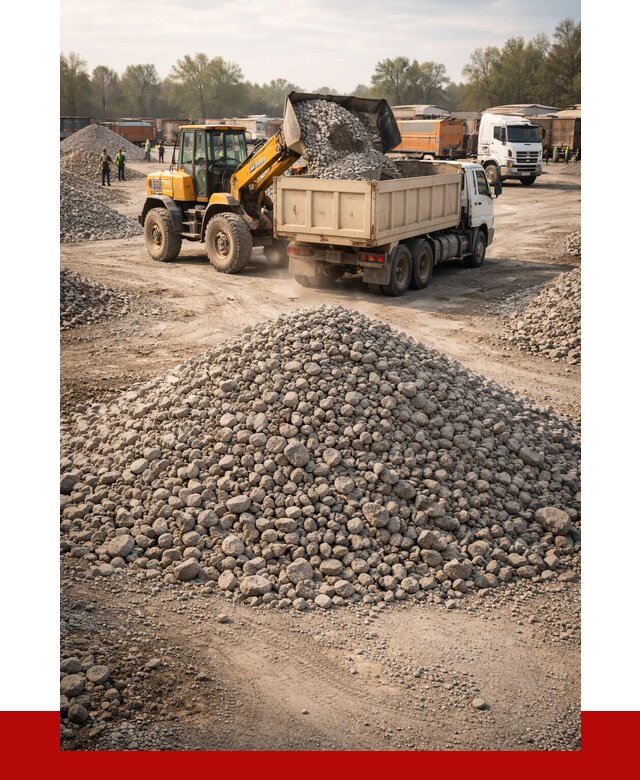 Вторичный щебень фракция 40-70 в Королёве от 1809 р, ПРОНЕРУДКор