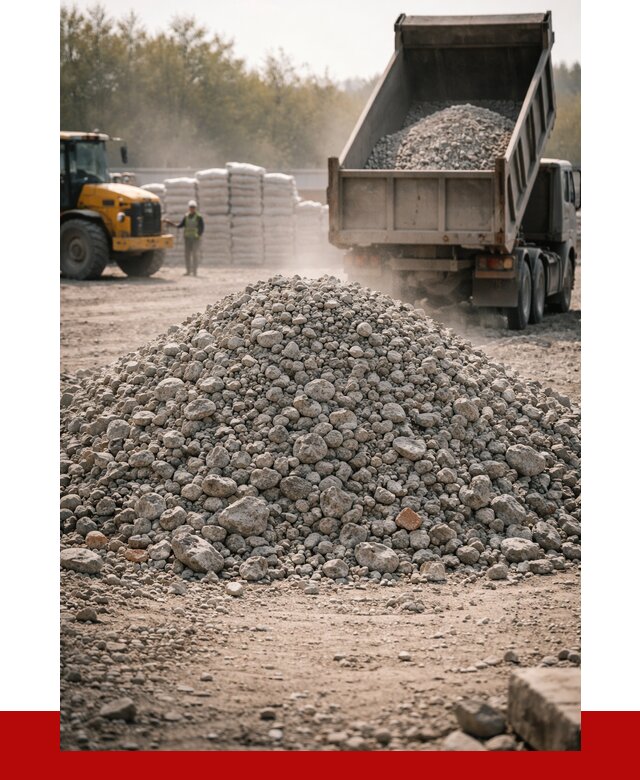 Вторичный щебень фракция 70-150 в Королёве от 1456 р. | ПРОНЕРУДКор