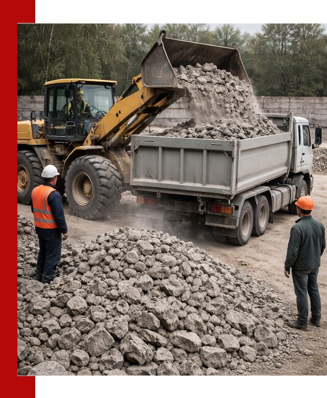 Вторичный щебень фракция 70–150 в Королёве с доставкой