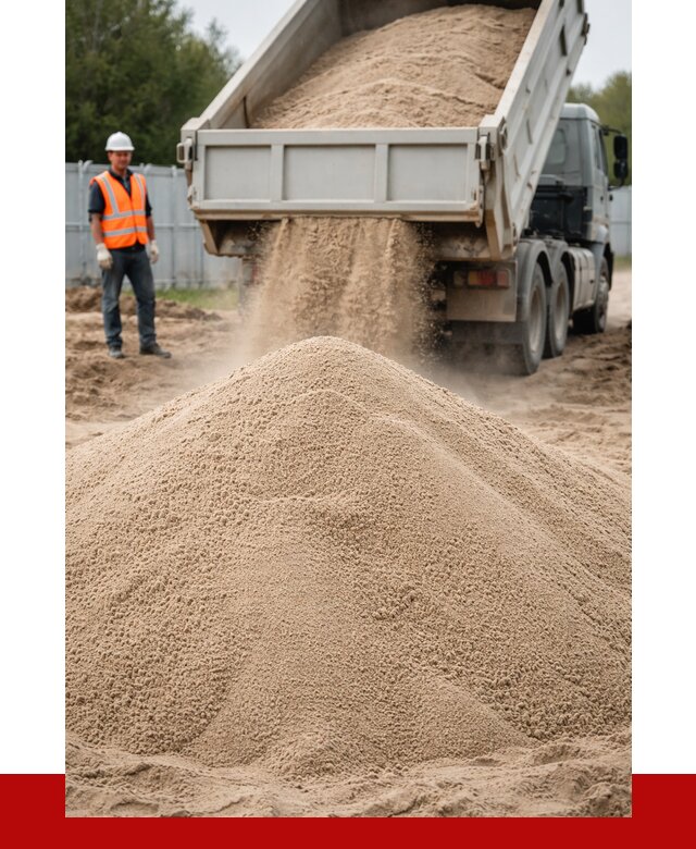 Купить сеяный песок с доставкой в Королёве от 2287 р ПРОНЕРУДКор