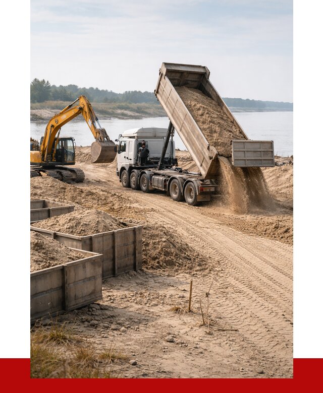 Купить намывной песок в Королёве от 1560 р., ПРОНЕРУДКор