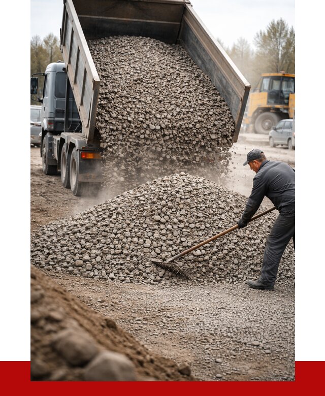 Гравий фракция 20-40 в Королёве от 2599 р. доставка | ПРОНЕРУДКор