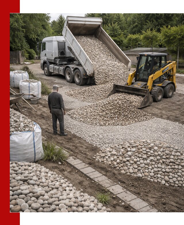 Доставка морской гальки оптом и в розницу в Королёве