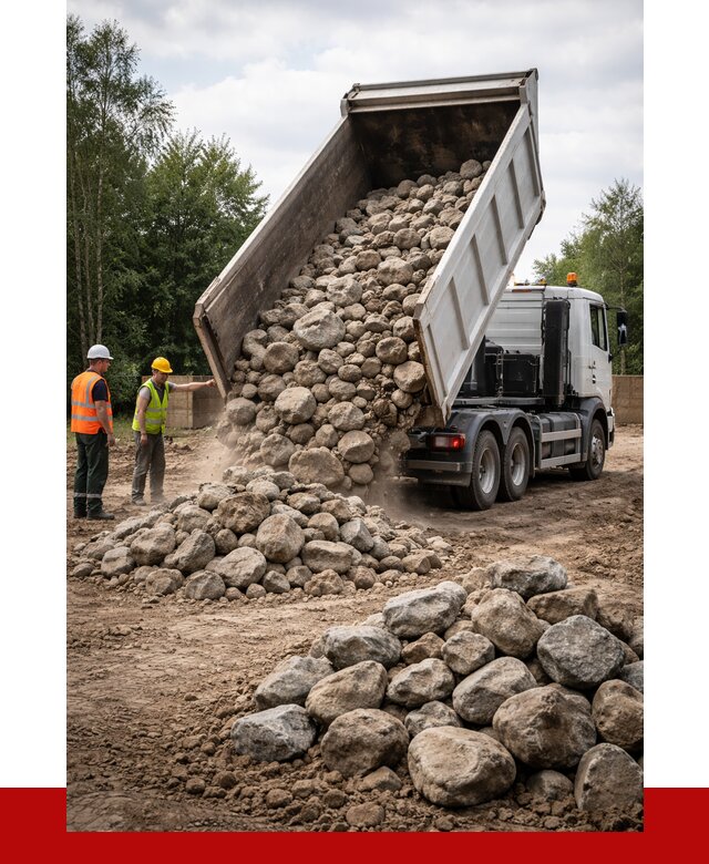 Купить булыжник в Королёве с доставкой от 4679 р. за куб | ПРОНЕРУДКор