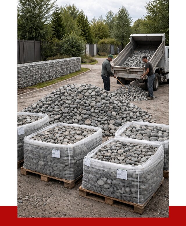 Камень для габионов в Королёве от 4367 р. за куб | ПРОНЕРУДКор