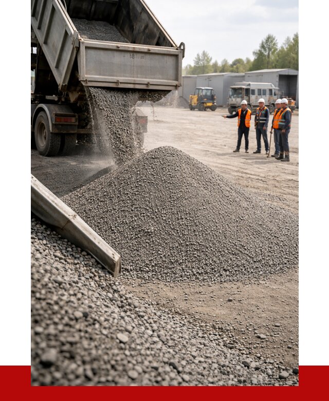 Гравийный отсев 0-5 в Королёве от 1248 р. с доставкой | ПРОНЕРУДКор