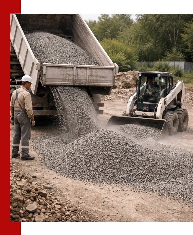 Доставка гравийного отсева 0-5 в Королёве оптом и в розницу