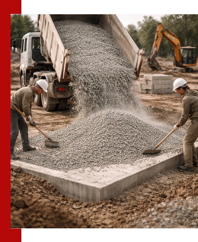 Доставка и продажа отсева для бетона в Королёве