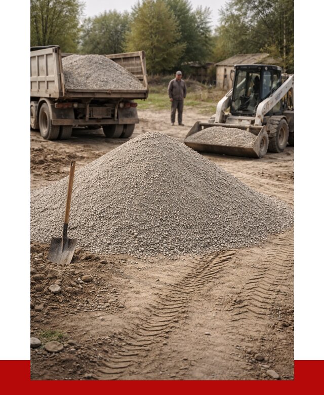 Отсев для подсыпки в Королёве от 1560 р. с доставкой | ПРОНЕРУДКор