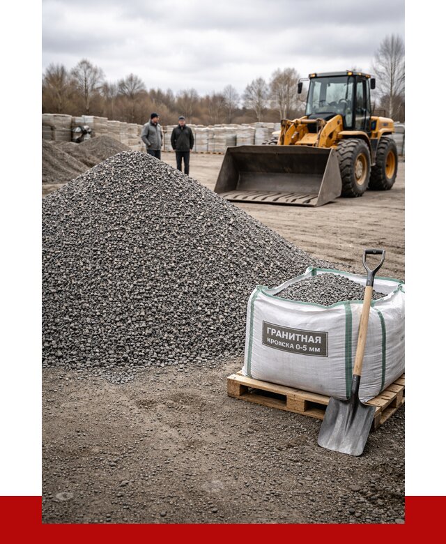 Купить гранитную крошку в Королёве от 4991 р. с доставкой | ПРОНЕРУДКор