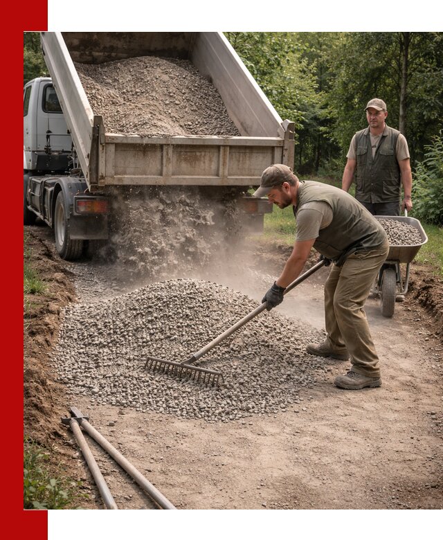 Каменная крошка для дорожек с доставкой в Королёве