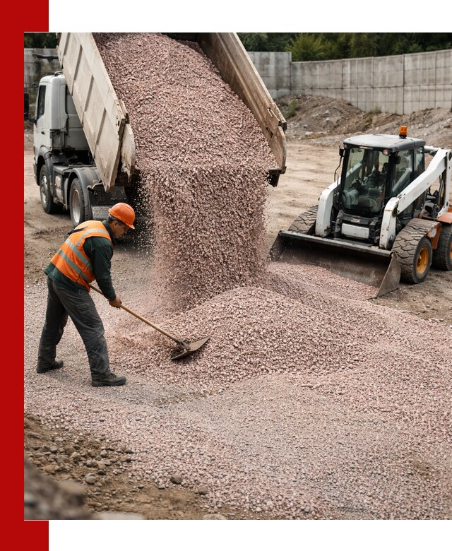 Крошка розовый гранит с доставкой в Королёве от производителя