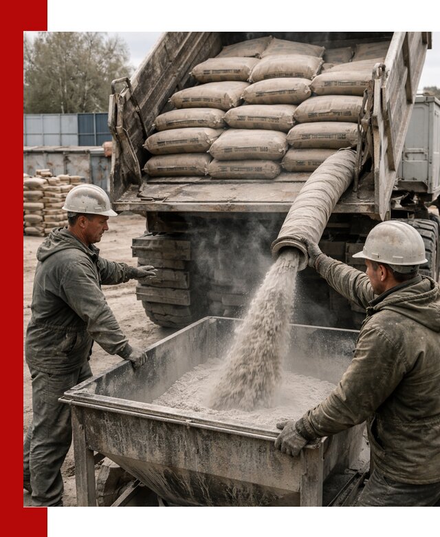 Доставка цемента М400 в Королёве оптом и в розницу