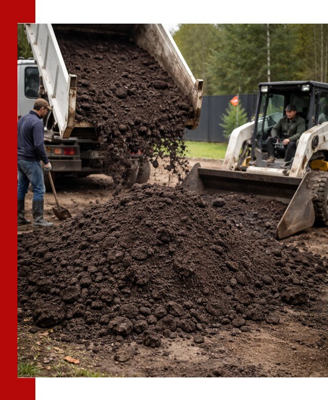 Плодородный грунт с доставкой в Королёве для садов и огородов