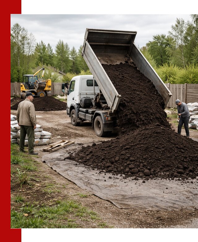 Доставка качественного почвогрунта в Королёве оптом и в розницу