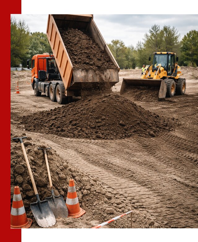 Поставка и доставка планировочного грунта в Королёве