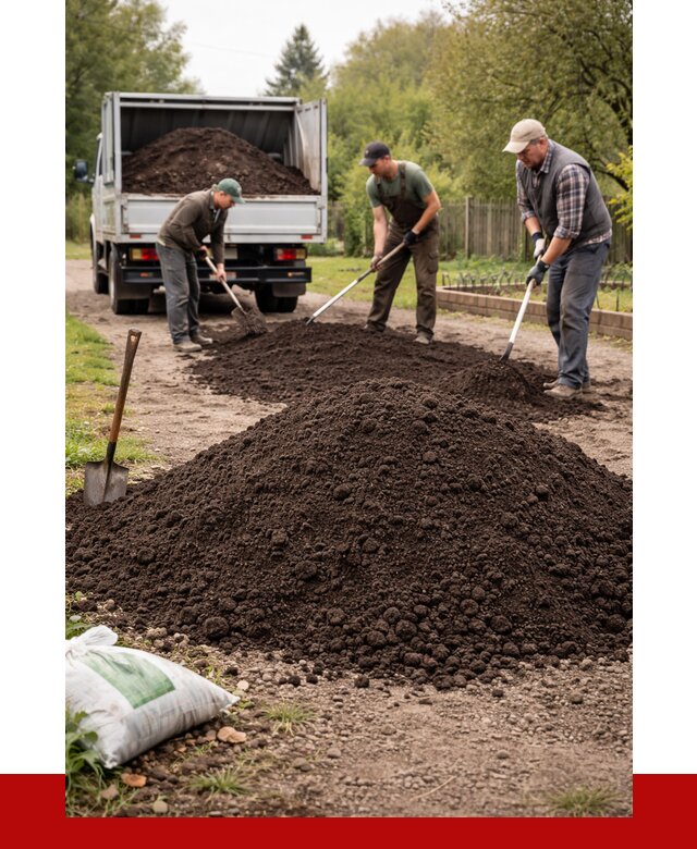 Купить землю для огорода в Королёве от 3327 р./куб | ПРОНЕРУДКор