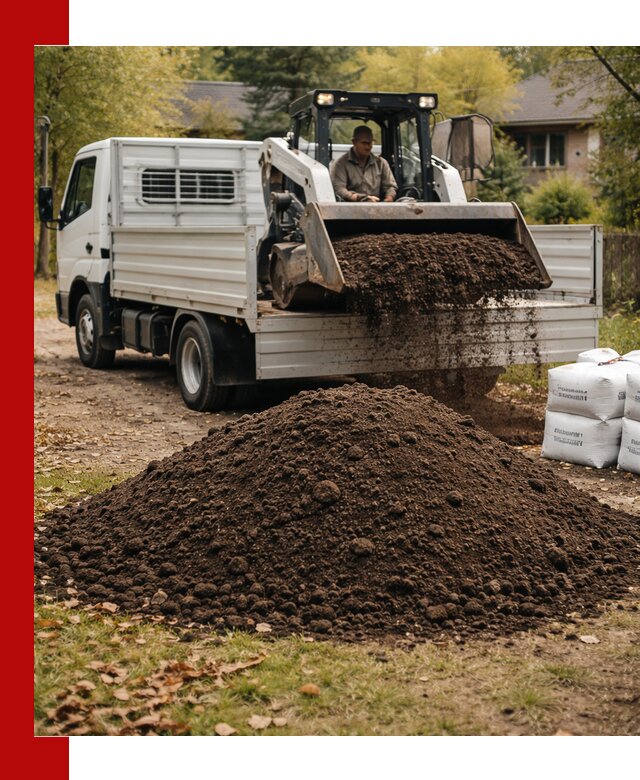 Доставка садовой земли в больших объёмах в Королёве