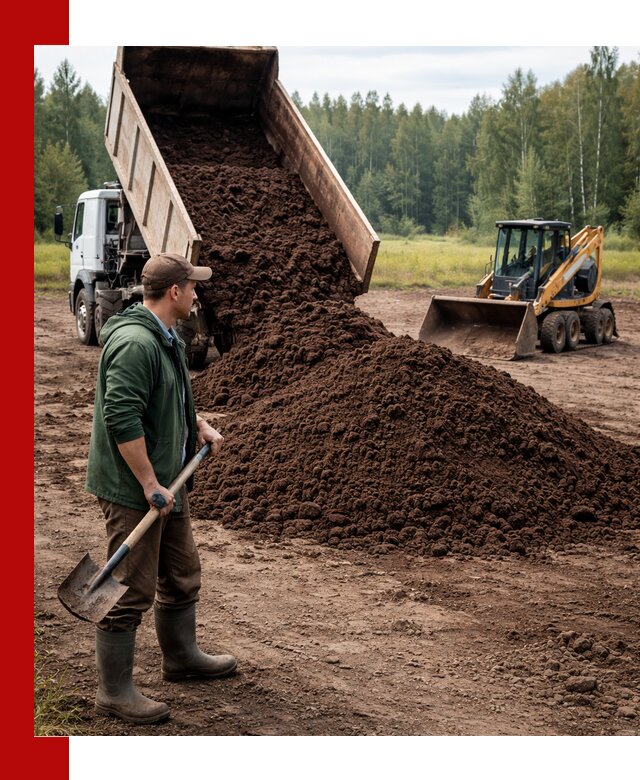 Купить верховой торф с доставкой в Королёве для садоводства и растений