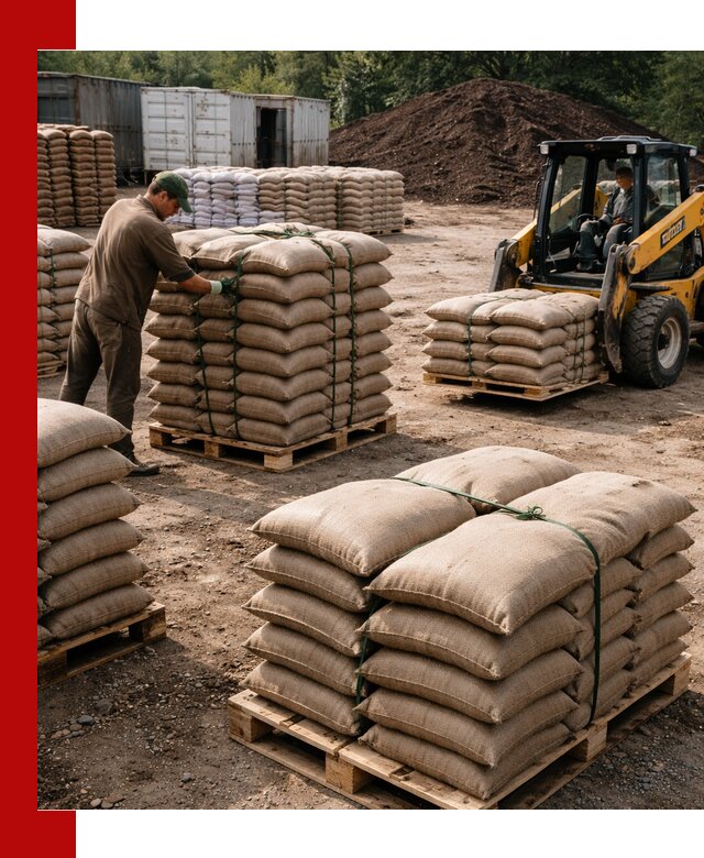 Доставка торфа в мешках по выгодным ценам в Королёве