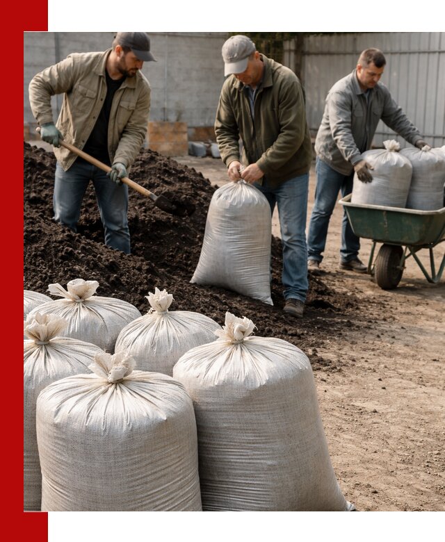 Купить чернозем в мешках с доставкой в Королёве