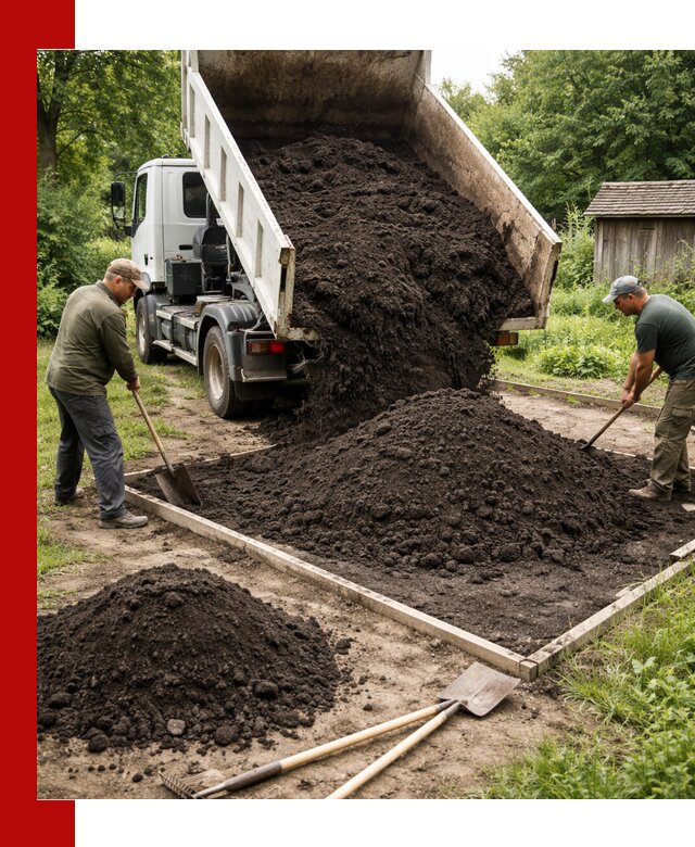 Купить чистый чернозем для огорода с доставкой в Королёве