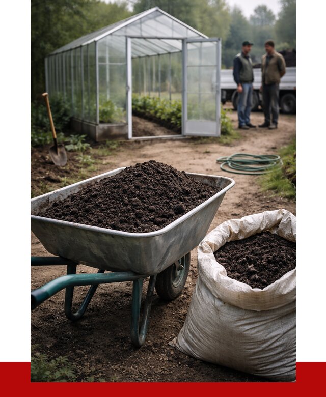 Чернозем для теплицы в Королёве с доставкой от 1560 р. | ПРОНЕРУДКор