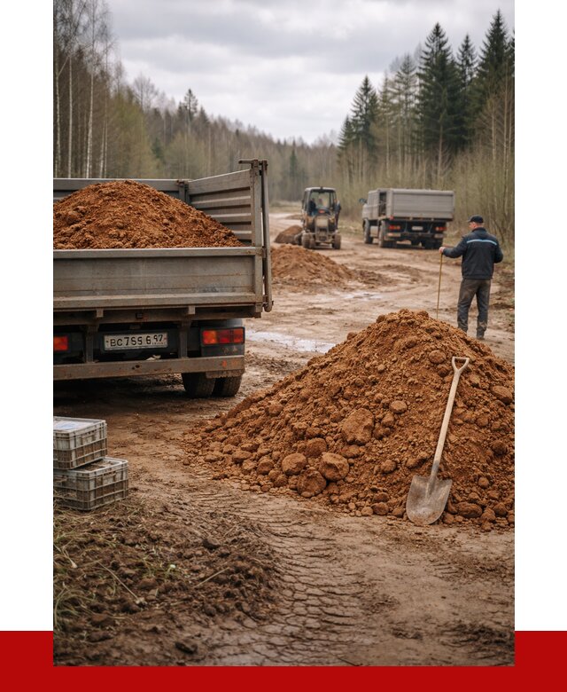 Глина и суглинки в Королёве от 4679 р. за куб | ПРОНЕРУДКор