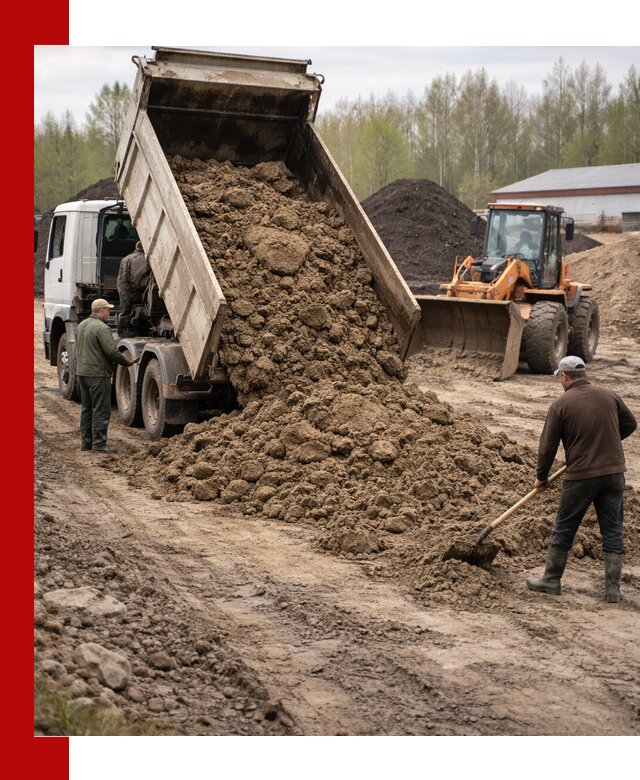 Доставка глин и суглинков в Королёве оптом и вкрай