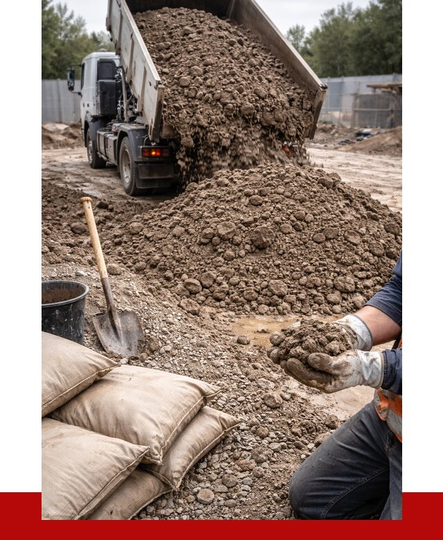 Купить глина для засыпки в Королёве от 1248 р. за куб | ПРОНЕРУДКор