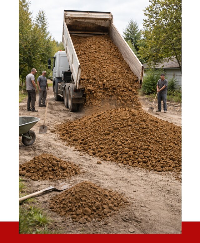 Купить суглинок с доставкой в Королёве от 2599 р. за куб | ПРОНЕРУДКор