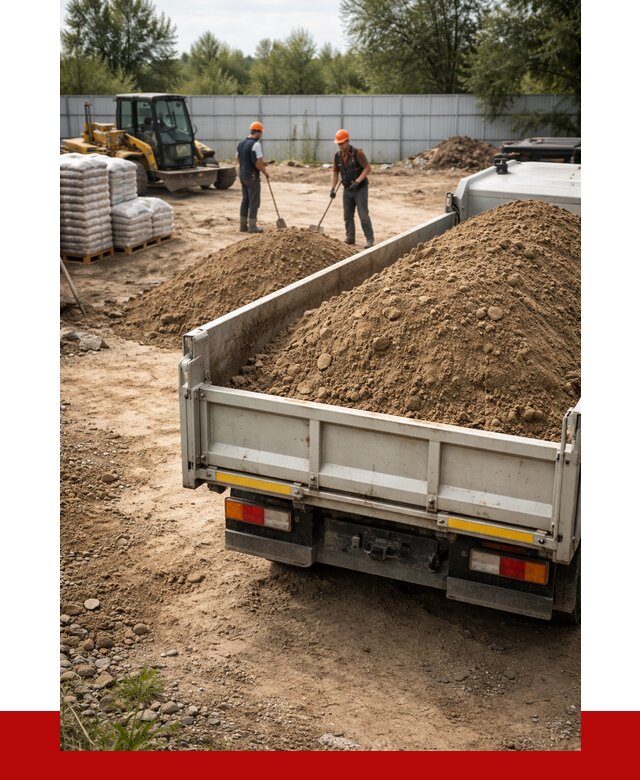 Супесь с доставкой в Королёве от 2547 р. за куб | ПРОНЕРУДКор